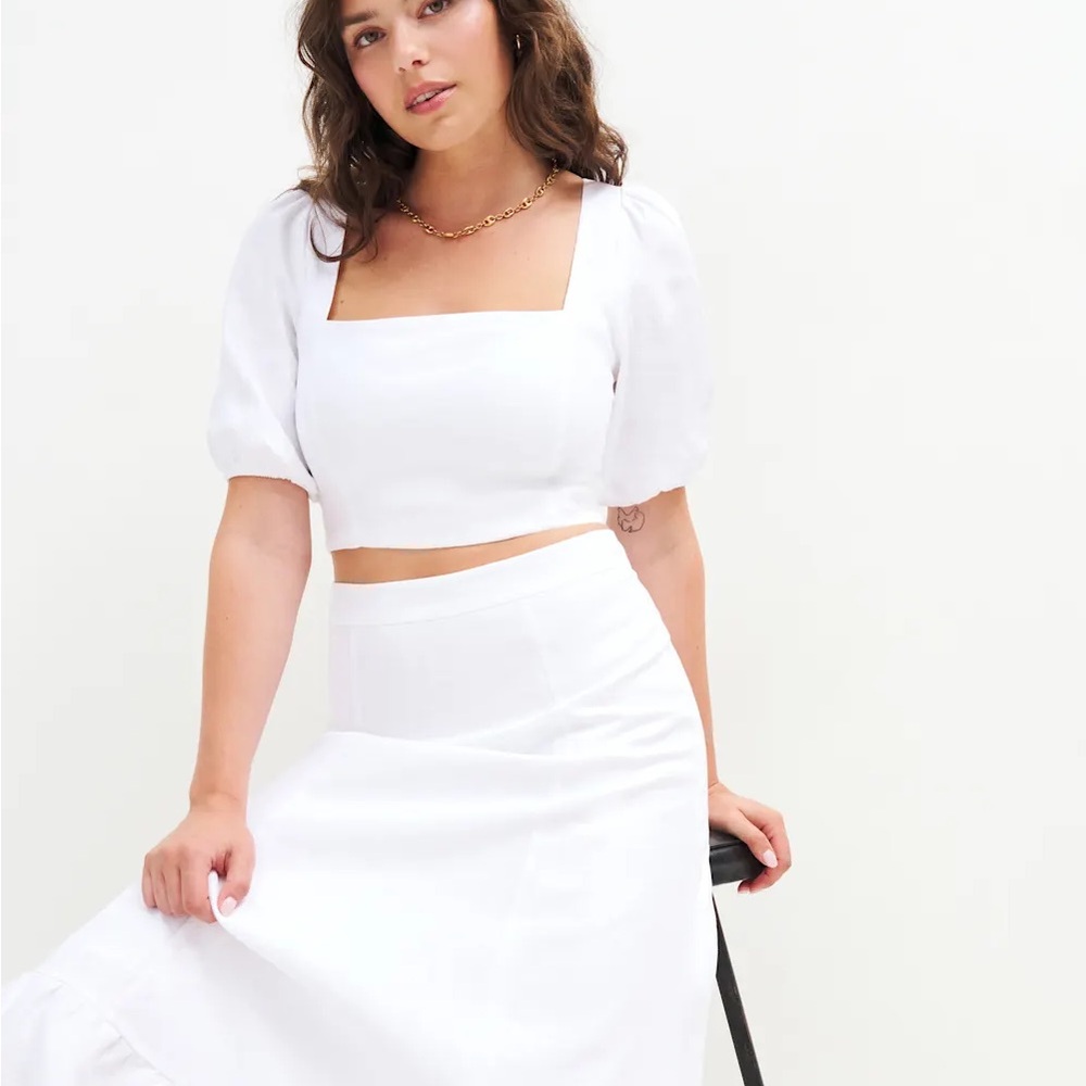 Reformation Yucca Linen Two Piece
